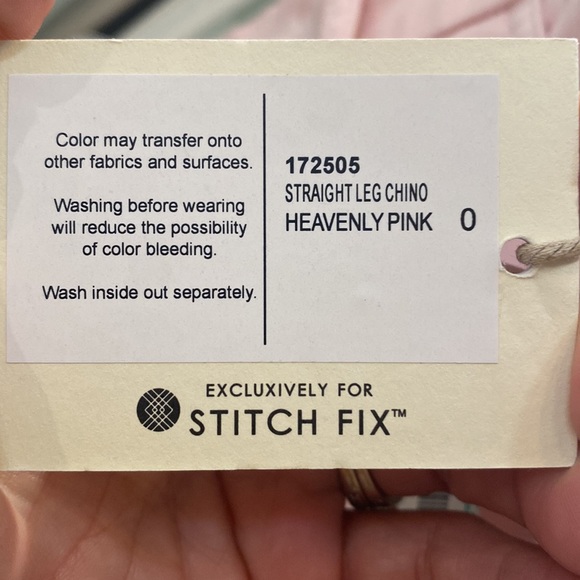 Women’s Capri stretch material pink pants. Size 0 - Picture 5 of 7